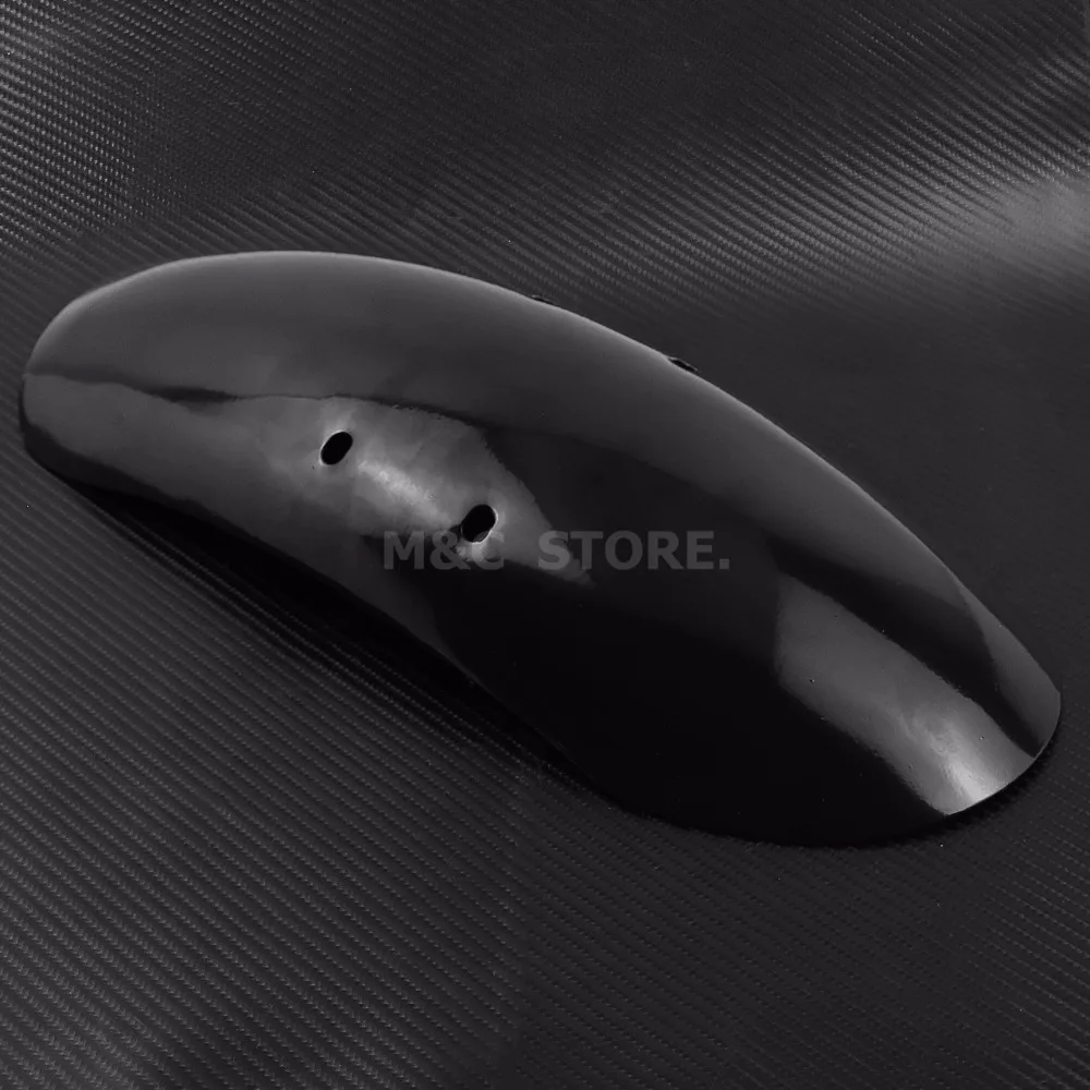 Короткое переднее крыло мотоцикла обтекатель брызговика черный для Harley Sportster Forty