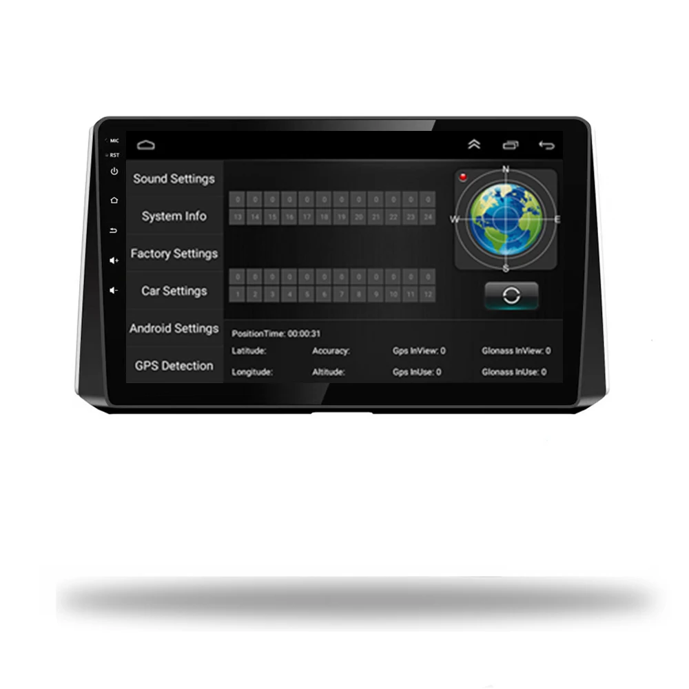 Android 8,1 автомобильный навигатор радио gps для Toyota Corolla Auris стерео Мультимедиа Аудио Авторадио Sat Nav Головное устройство