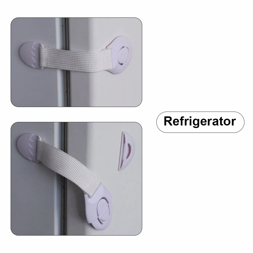 10pcs/lot Baby Safety Locks Plastic Drawer Door Cabinet Cupboard Protection from Children kids Care Product | Мать и ребенок