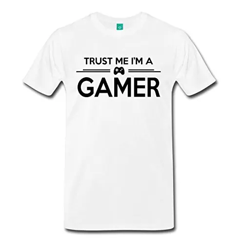 Поверьте Мне я геймера мужская premium t-shirt печатных летний стиль тис мужской топ