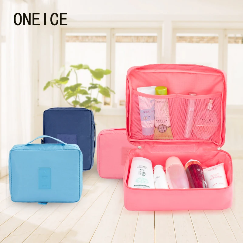 Дорожные сумки для хранения водонепроницаемая портативная Косметическая