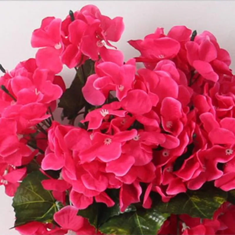 

2 pcs violet Hanging basket plastic 85 cm long wedding artificial flower Silk flowers artificial flowers