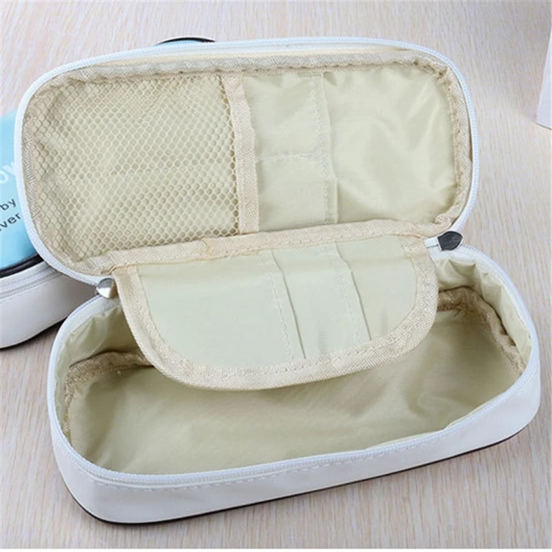 Пенал из искусственной кожи с животными каваи канцелярские товары мультяшный