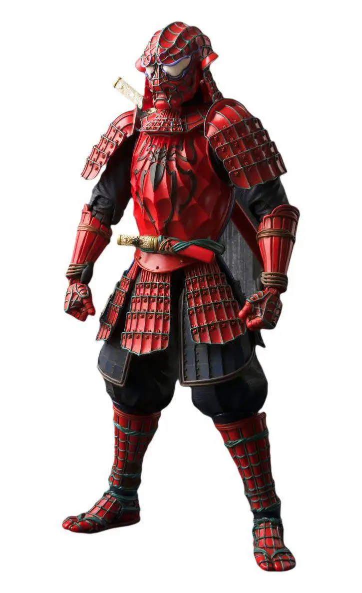 Tamashii нация манга Самурай Железный человек Капитан Америка человек паук ПВХ фигурка с розничной коробкой 17 см - Цвет: Spiderman
