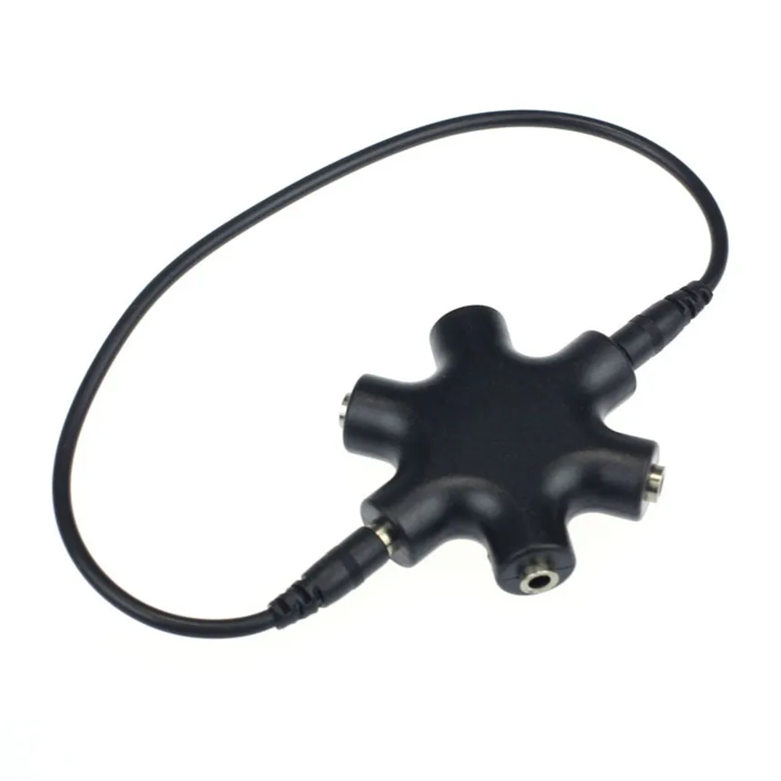 Новое поступление автомобиль Стайлинг 3 5 мм аудио сплиттер под наушники двойной