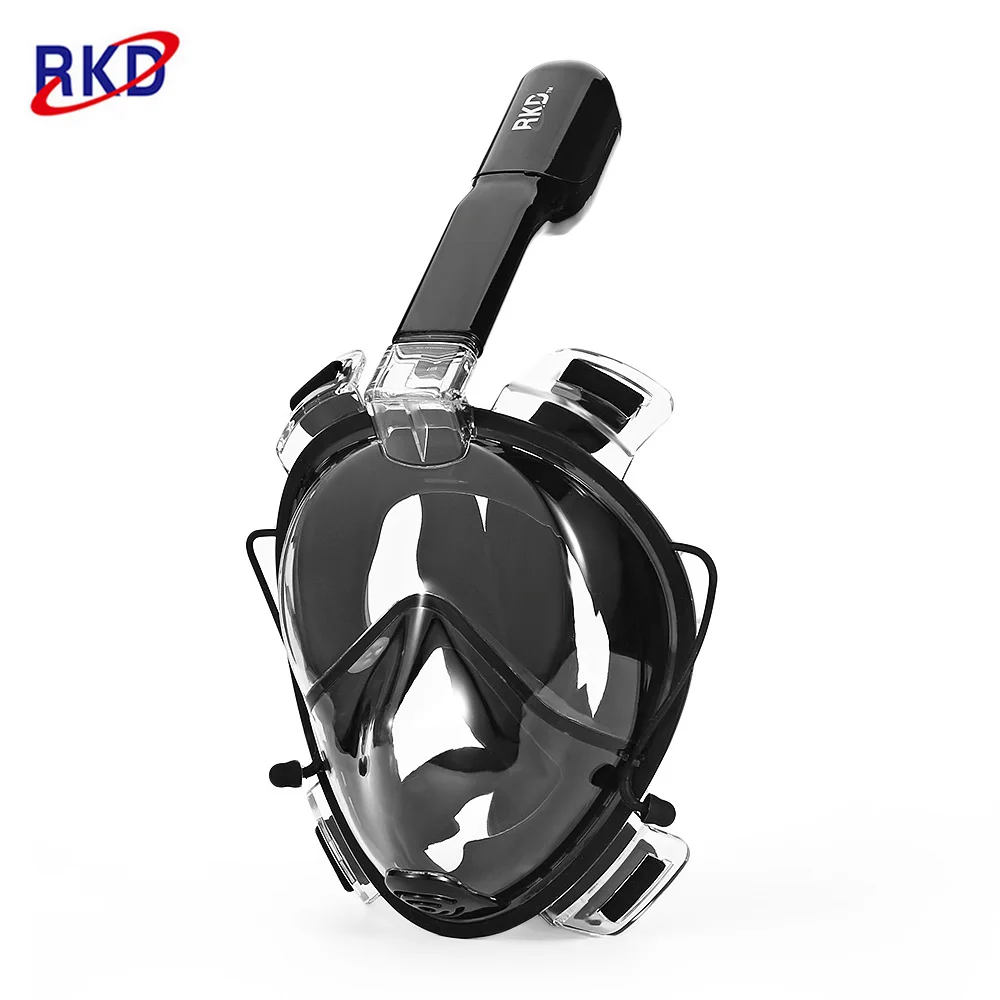 Маска для подводного плавания RKD маска дайвинга анти туман съемная сухая набор