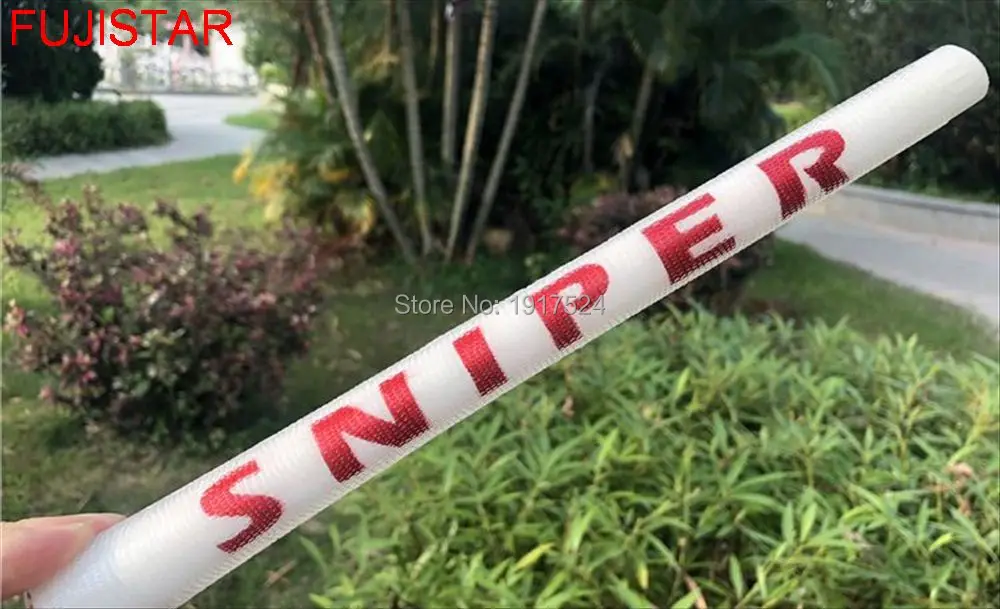 

FUJISTAR GOLF SNIPER SEBS caystal transparent standard golf grip soft material M60/50g soft Double layer for wood and iron grips