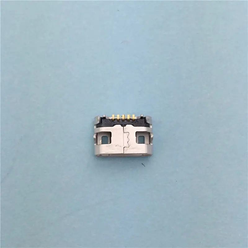 Микро USB 5 контактный гнездовой разъем 20 шт./лот типа OX Horn для зарядки заднего
