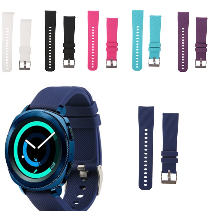 Бесплатная доставка силиконовый ремешок для часов Garmin Vivoactive 3 /Samsung Gear Sport