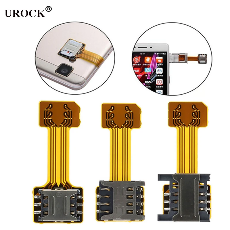 Универсальный TF Гибридный двойная SIM карта для Micro SD адаптер удлинитель 2 Mini Nano