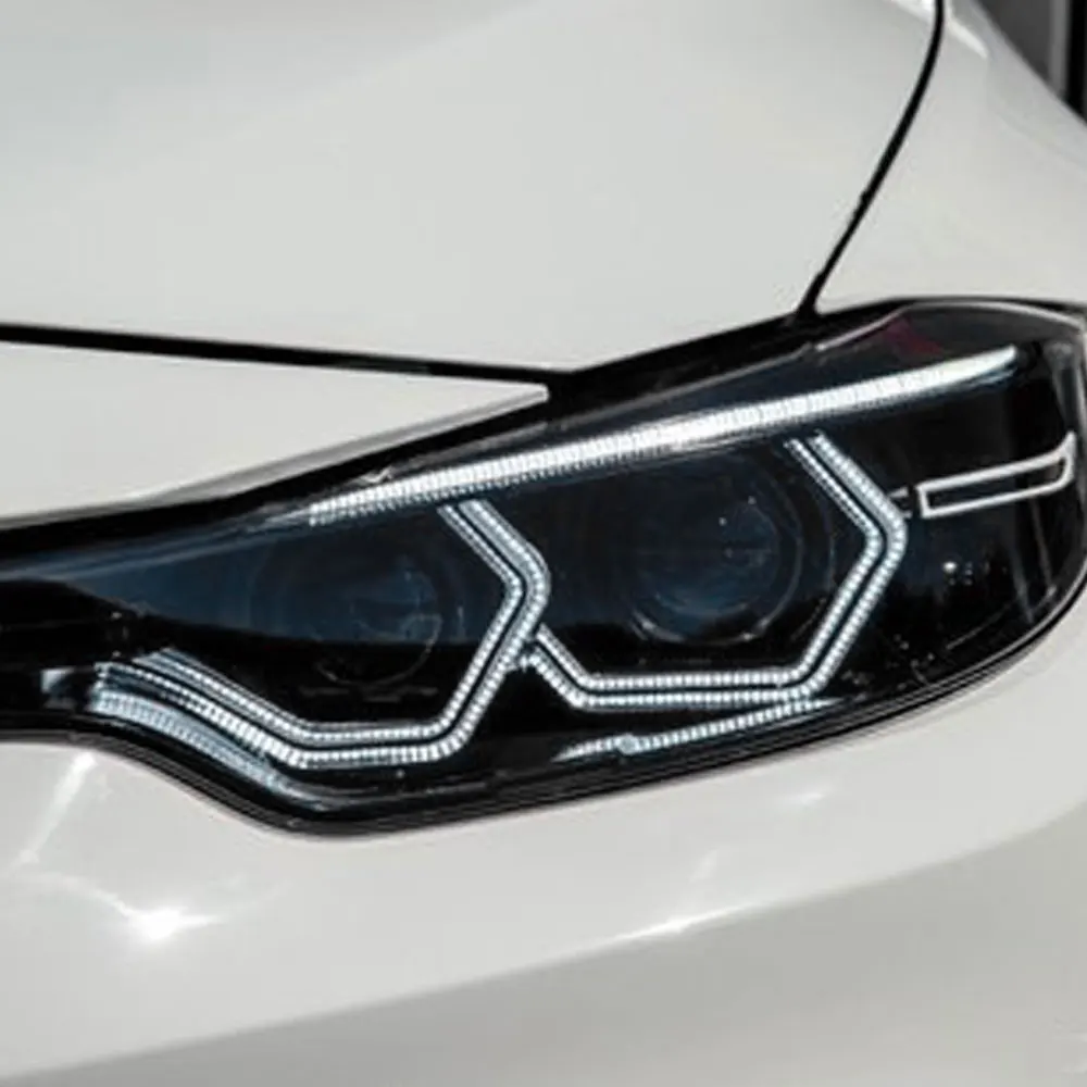 Supter Cool 7000K Xenon White SMD LED M4 Стиль ангельские глазки гало кольца фары для BMW M3 M5 F30