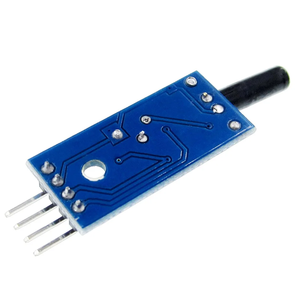 10PCS/LOT Vibration Sensor Module Normally Opened Type SW18010P switch alarm sensor module | Электронные компоненты и
