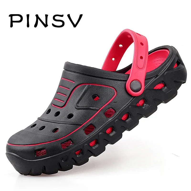 Летняя обувь мужские сандалии фирменные шлепанцы пляжные черные уличные без