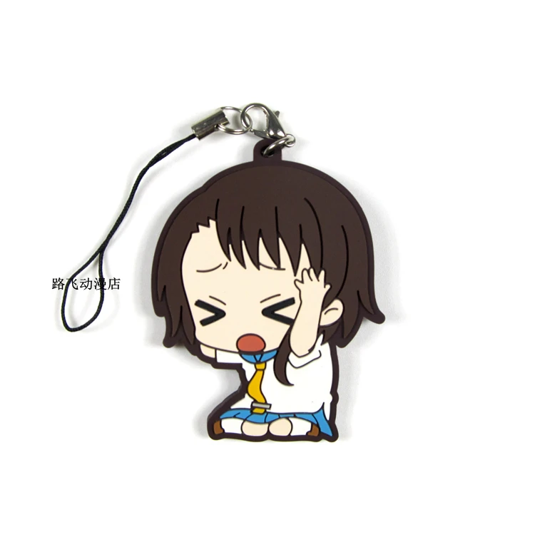 Экшн фигурка Nisekoi Ichijyo Raku Kirisaki Chitoge Onodera Kosaki Tsugumi Seishiro аниме модель резиновый брелок