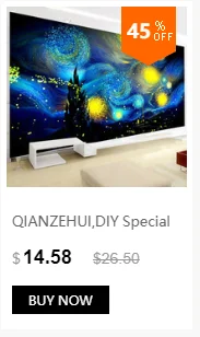 QIANZEHUI, алмазная вышивка, Круглый Алмазный пейзаж, течёт вода, полные стразы 5D, алмазная живопись, вышивка крестиком, рукоделие