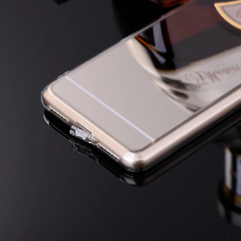 CRIAR HOUSE For Huawei Y3 Y5 Y6 II 2 Y3II Y5II Y6II Honor 5A LYO-L21 Mirror Plating Transparent TPU Soft Silicone Case Cover |