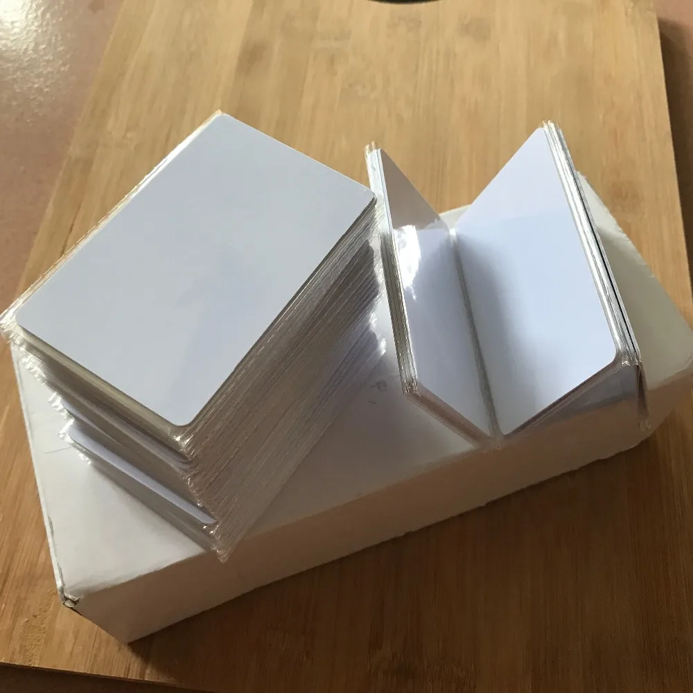 1000 шт./лот 125 кГц смарт карта EM4100/TK4100 RFID Бесконтактная 0 8 мм бесплатная доставка