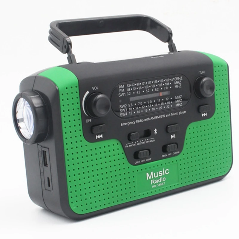 Горячее предложение TTKK портативное уличное fm радио с Bluetooth MP3 плеером ручным