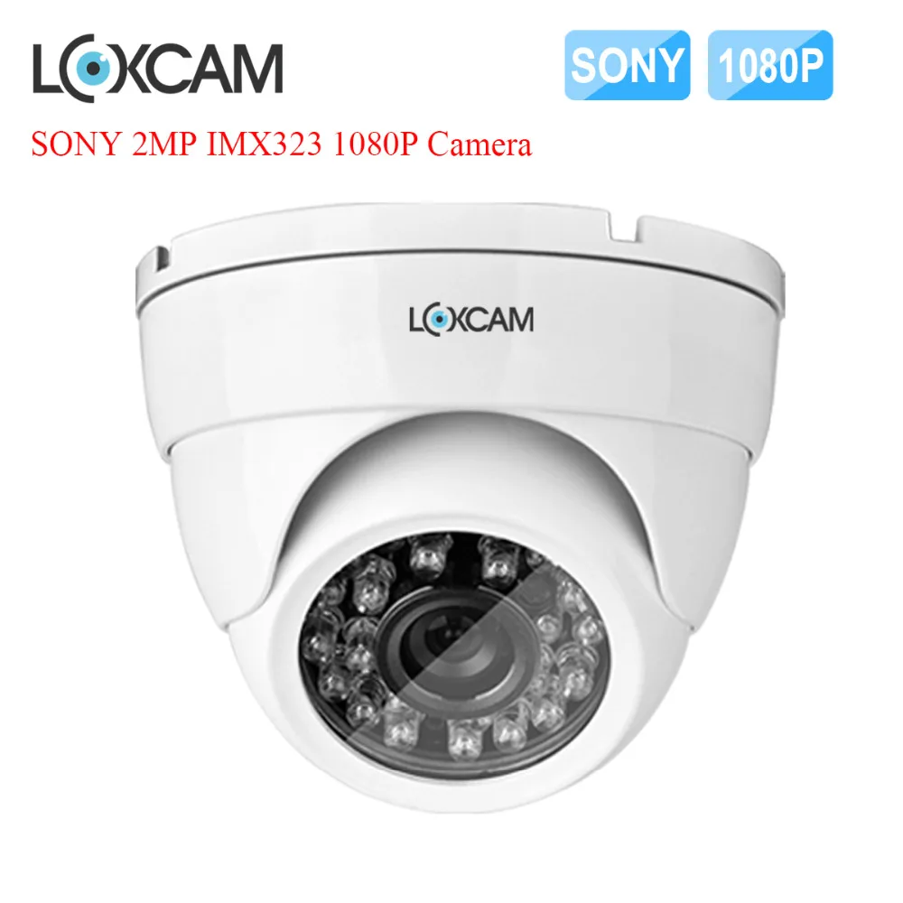 Камера видеонаблюдения LOXCAM купольная инфракрасная камера ночного видения 1080