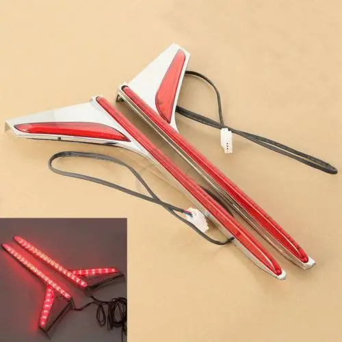 Задняя светодиодная вертикальная полоса для Honda GL1800 & F6B 2012 2016 13 14 15|strip led lights|strip light