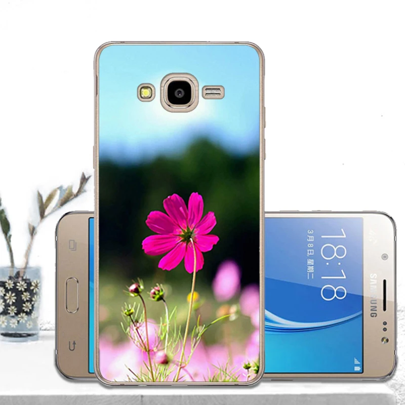 Силиконовые чехлы из ТПУ для Samsung Galaxy J1 6 2016 мягкий чехол с рисунком J120 J120F J120H