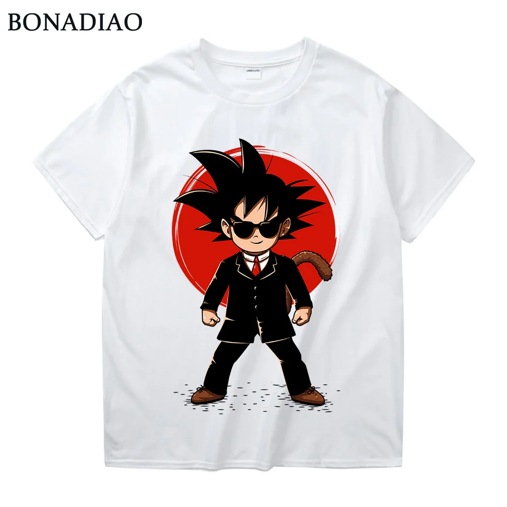 Футболка Dragon Ball Z, Супер Saiyan Son Goku Vegeta Piccolo Puu Bulma, аниме, футболка, японское аниме, хлопок, новинка, футболка - Цвет: 24