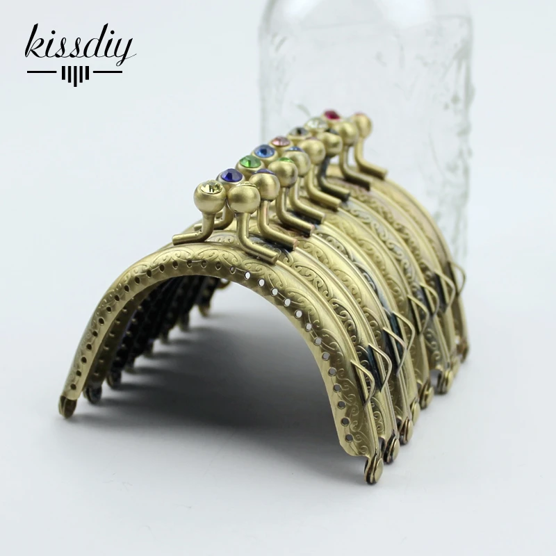 Металлическая застежка KISSDIY для кошелька 10 шт./лот 8 5 см|diy bag accessories|purse frame kiss claspkiss