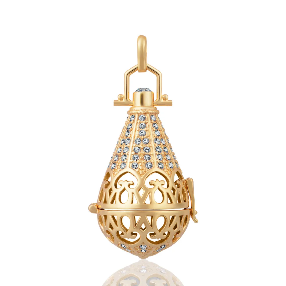 Женская цепочка с подвеской в виде ангела для беременных|angel caller|drop pendantcage locket |