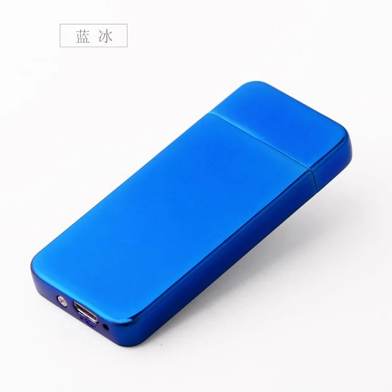 Зажигалка с USB-зарядкой маленькая перезаряжаемая зажигалка ветрозащитная для