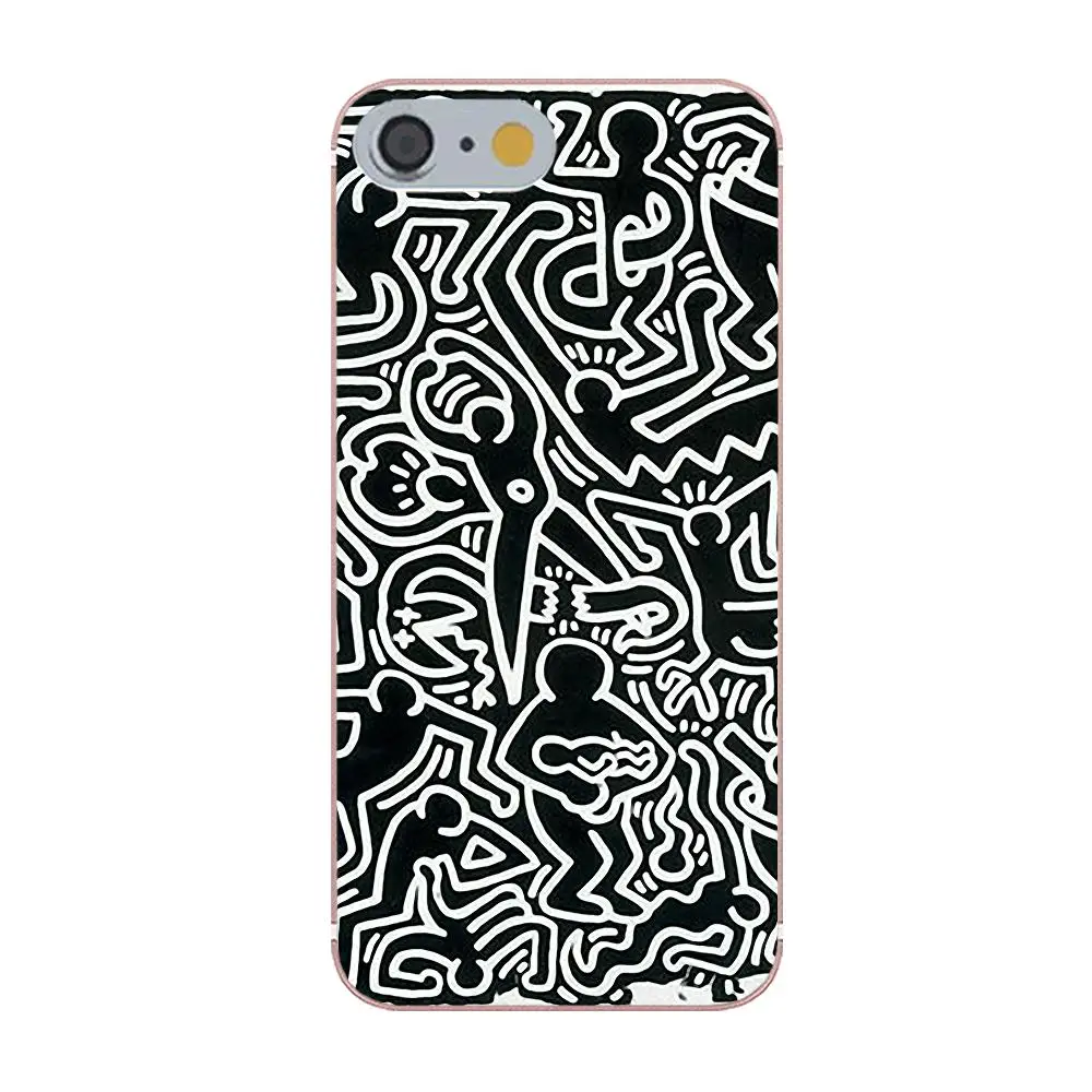 Tpwxnx Keith Haring Art для Sony Xperia Z Z1 Z2 Z3 Z4 Z5 compact Mini Premium M2 M4 M5 T3 E3 E5 XA мягкий модный