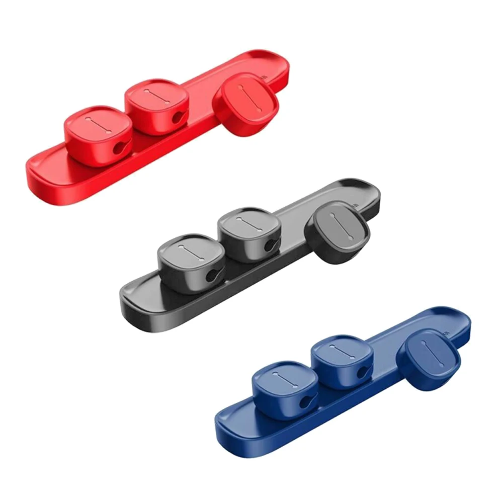 1 шт. магнитный зажим для кабеля на мобильный телефон USB органайзер данных