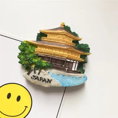 japan model 4 Мир Путешествия Холодильник Магнит Путешествия Сувенир Холодильник стикер украшения 3D магнитная пряжка Малайзия Великобритания Таиланд Париж - Цвет: japan model 4