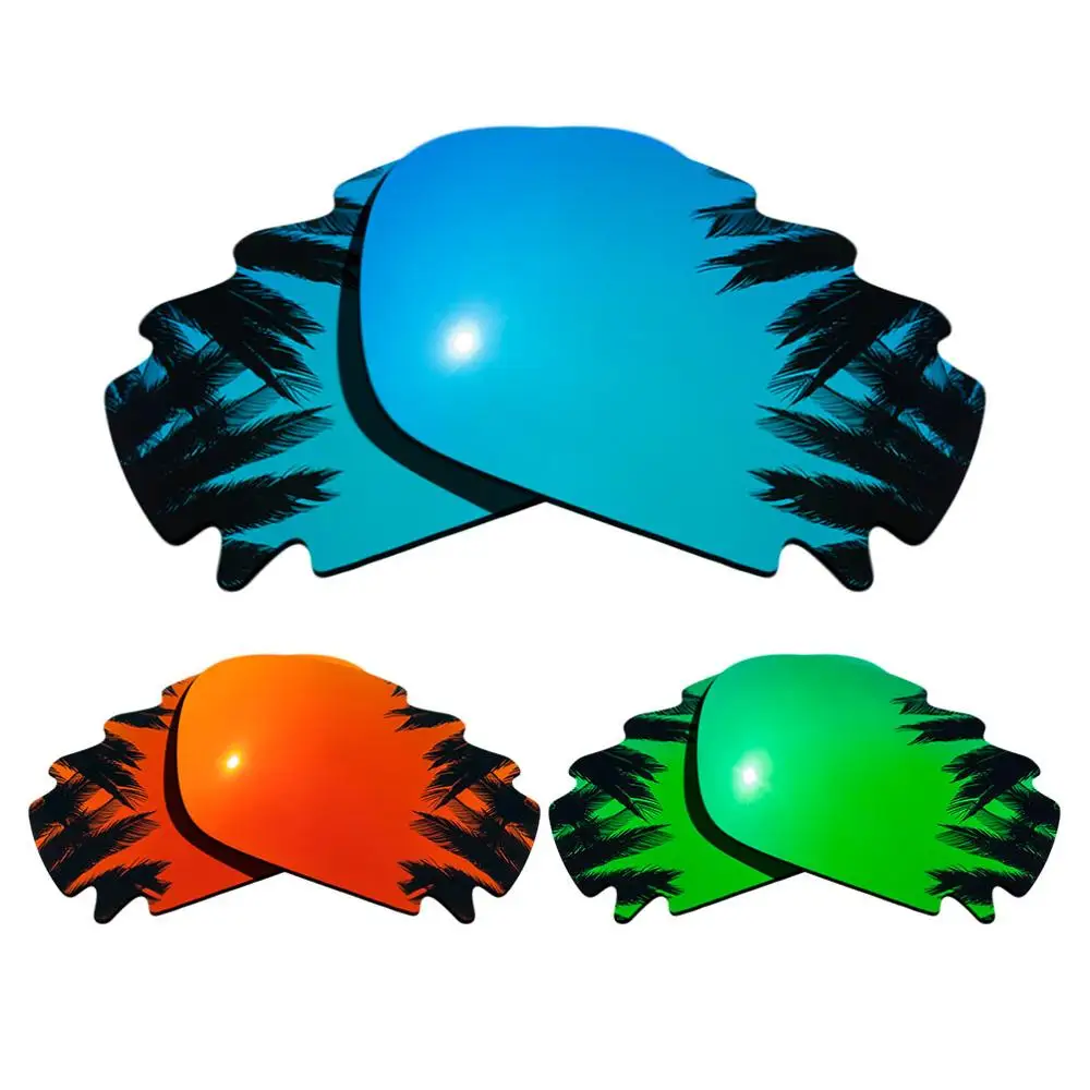 Blue-Red-Green Поляризованные зеркальные покрытие Сменные линзы для-Oakley Jawbone вентилируемый рамка мульти-Цвета - Цвет линз: Blue-Red-Green