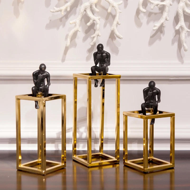 SML натуральная современная статуя из смолы абстрактные персонажи фигурка