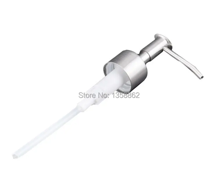 Stainless steel flat soap bottle bath Lotion hand sanitizer pump head free shipping LZS008 | Обустройство дома
