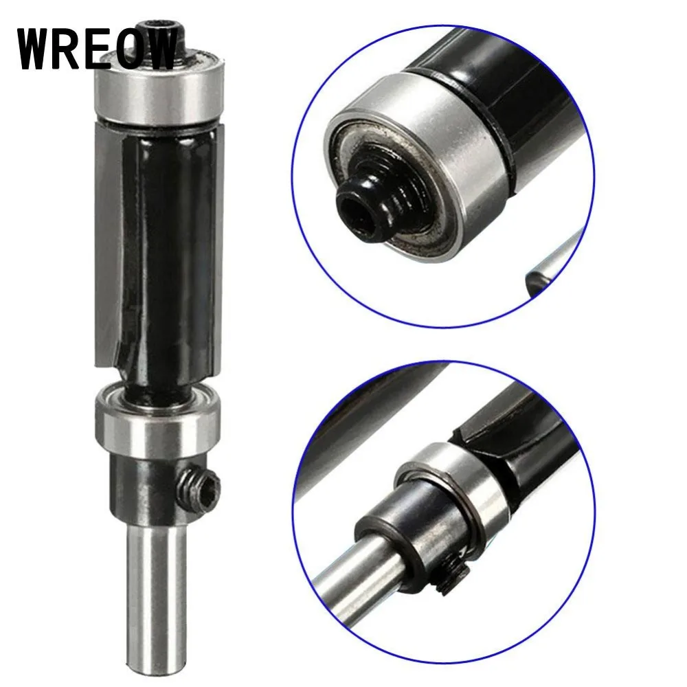 Хвостовик триммера для деревообработки 1/4 дюйма|milling cutter carbide|milling cutterrouter drill bits |