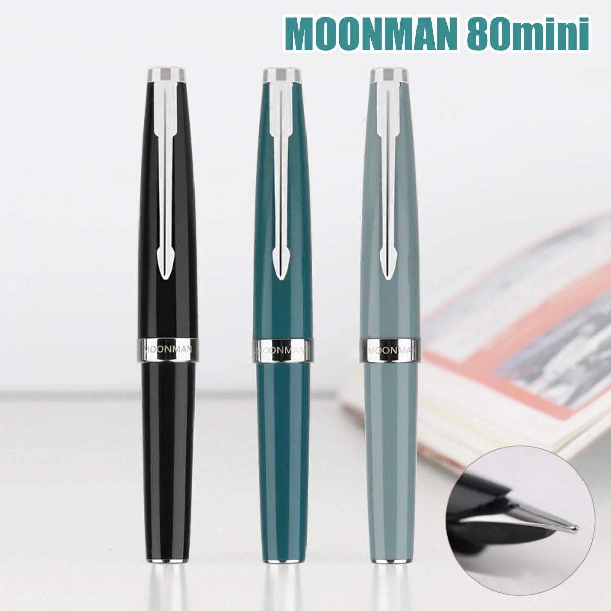 MOONMAN 80s 80 MINI P ocket авторучка тонкий наконечник найти Классическая Ручка серии авторучка