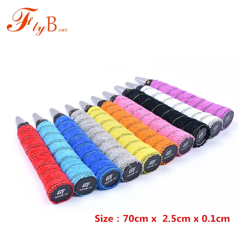 Полотенце для бадминтона ракетка рук резиновый клей пота хлопковая ручка шпагат