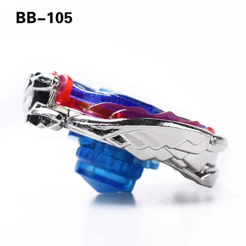 Спиннинг топ Gyros Burst металлический Fusion 4D BB105 Bayblade с пусковым устройством Pegasus