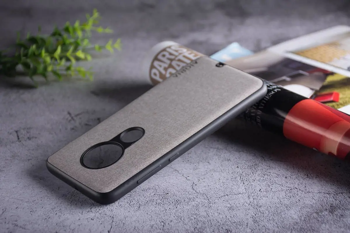 Текстильный чехол для moto rola moto G7 Plus G5S Plus, Мягкий ТПУ силиконовый материал и текстильный кожаный чехол, чехлы для moto G6 Plus