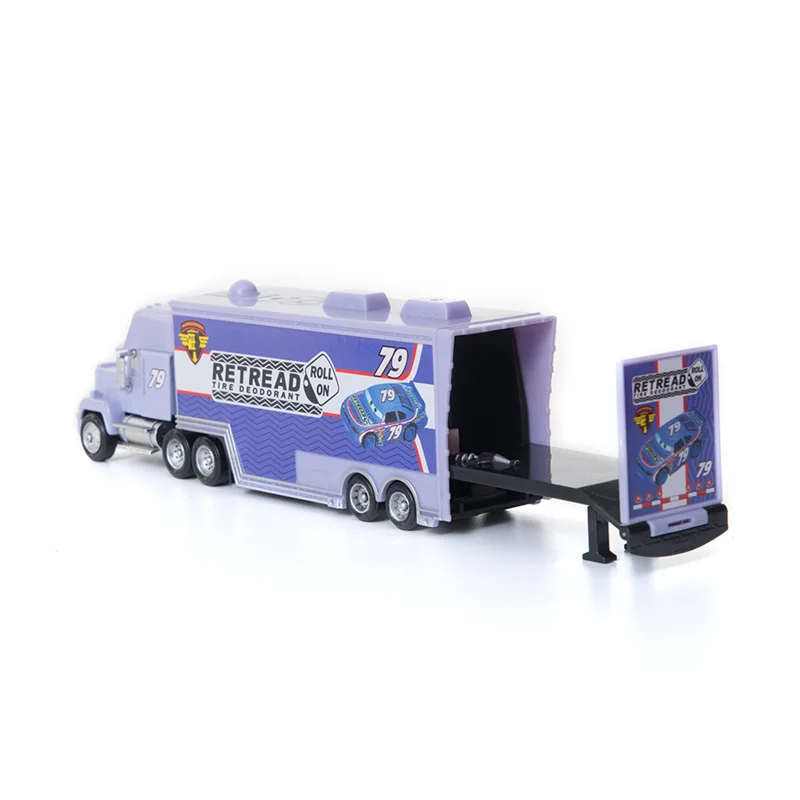 Disney Pixar Cars 2 3 игрушки № 35 грузовик молния McQueen Джексон шторм Рамирез Мак дядюшка 1:55 литой модельный автомобиль игрушка детский подарок