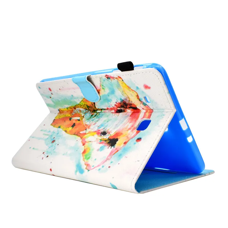 Кожаный чехол Wekays для samsung Tab E 9,6 T560 с мультяшным рисунком, чехол для samsung Galaxy Tab E 9," T560 T561, чехол для планшета s