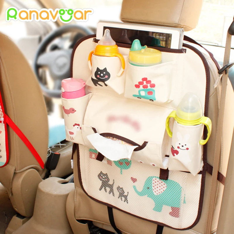 New Design Universal Baby Stroller Bag Organizer Baby Car Hanging Basket Storage Stroller Accessories With IPad Bag