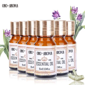 Известный бренд oroaroma Герань Лилия Клири шалфей Petitgrain Melissa Frangipani эфирные масла пакет ароматерапия спа ванна 10 мл * 6