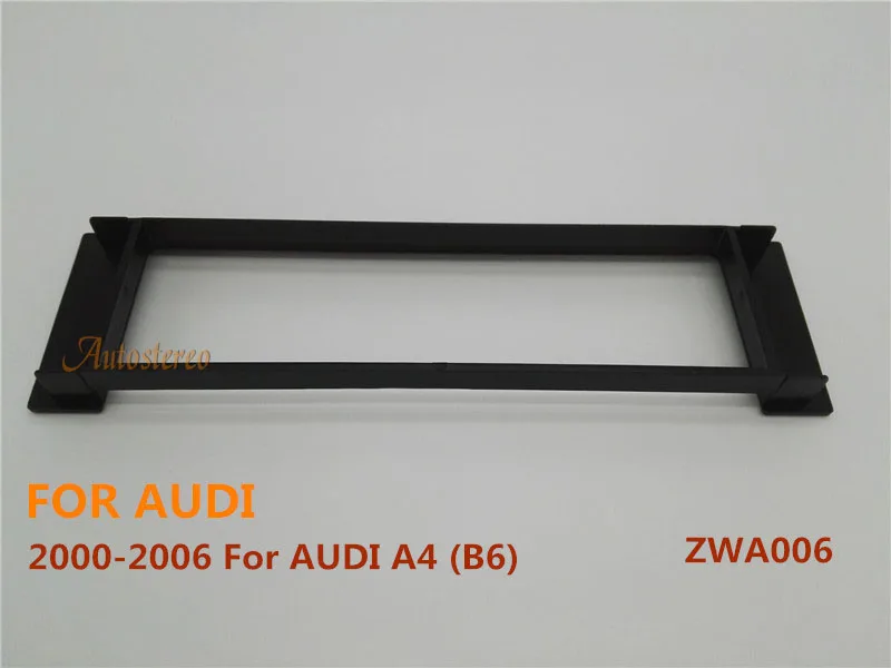 Одиночный Din Авто DVD/CD Радио стерео панель Рамка адаптер для AUDI A4(B6) 2000-2006 11-006