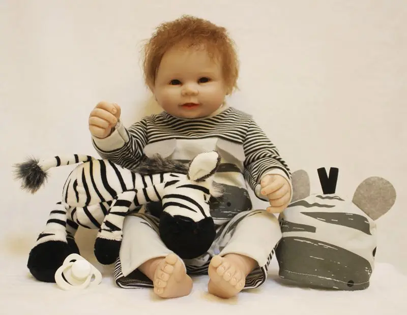 Реалистичные куклы Bebe 22 дюйма 55 см силиконовые reborn для всего тела новорожденных