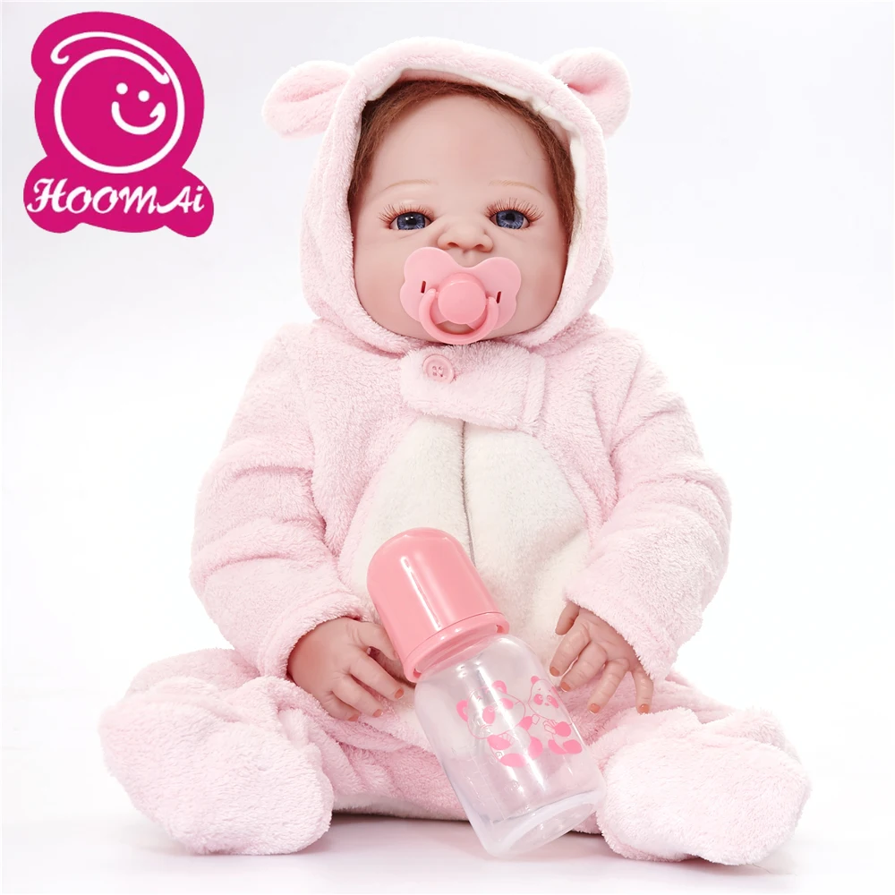

57cm Reborn Baby Silicone Vinyl Dolls Sleeping Baby Toy Kids Birthday Gift Wedding Presents Baby Shower Dolls Action Figure Toys