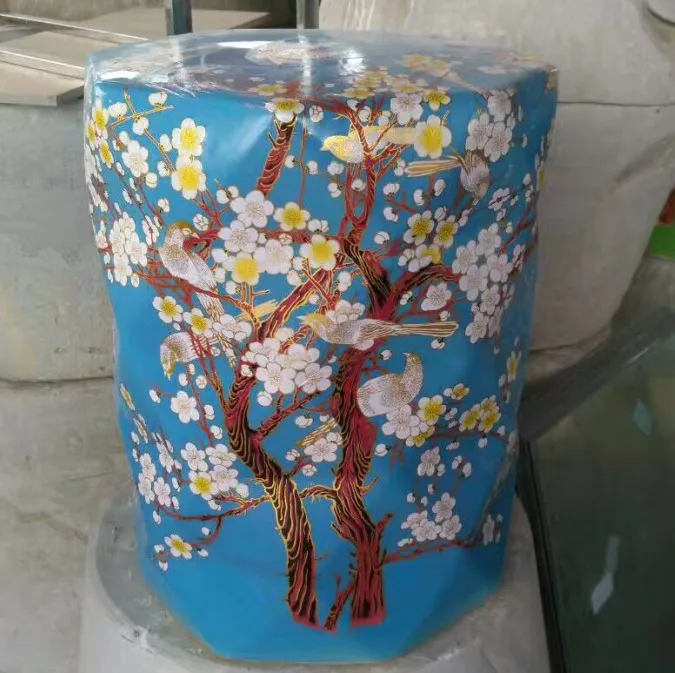 Высокотемпературная Керамическая табуретка Jingdezhen предметы мебели керамический