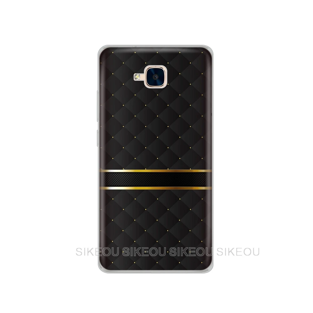 72715 Чехол для huawei Honor 5C, силиконовый чехол, русская версия, задняя крышка для Honor 5C, без отверстия для отпечатков пальцев, с рисунком автомобиля из углеродного волокна - Цвет: 72715