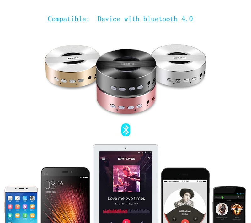 2017 мини беспроводной портативный bluetooth динамик Caixa De Som с микрофоном TF Handsfree hoparlor